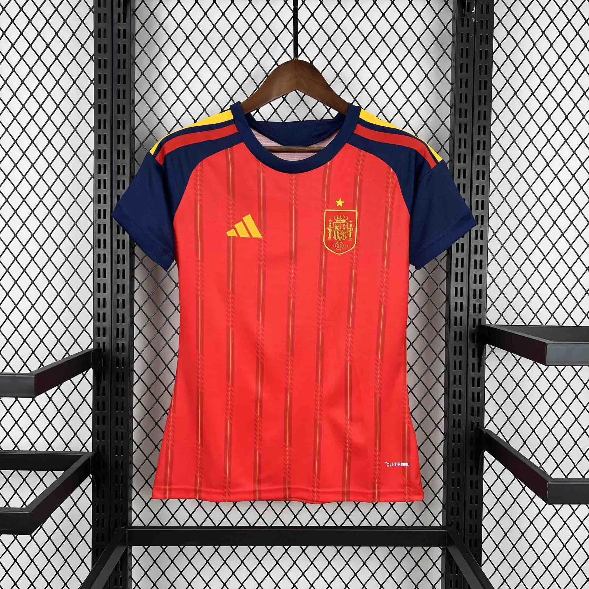 World Cup 2026 Spain Women Home Kit Football T-Shirt AAAAJersey Supply Yupoo 1