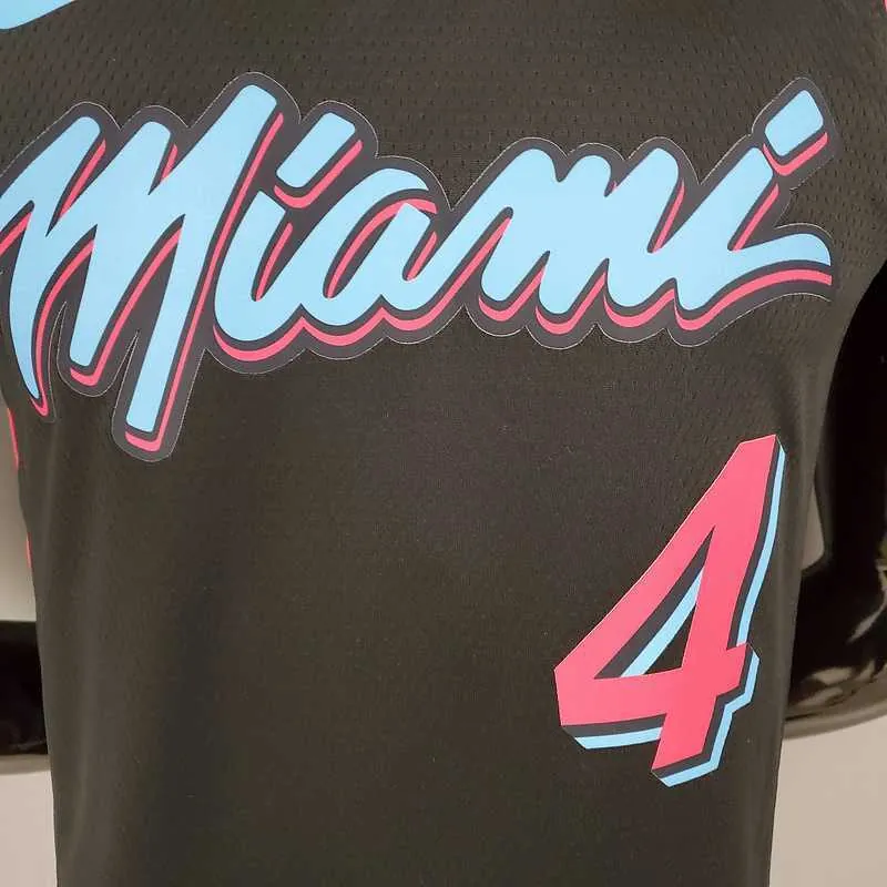 OLADIPO#4 Miami Heat V-neck black 3