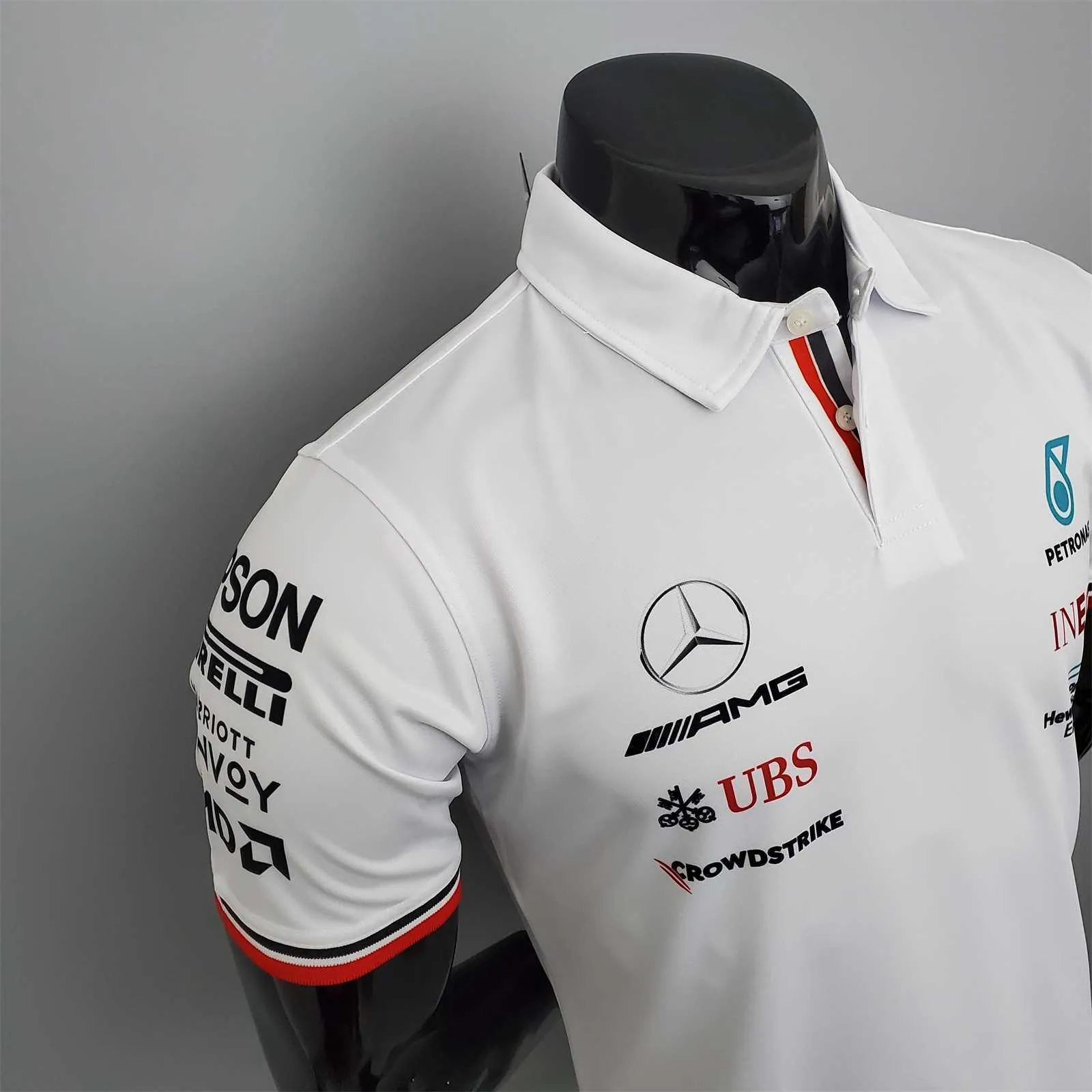 F1 Formula One racing suit; Mercedes POLO White 5
