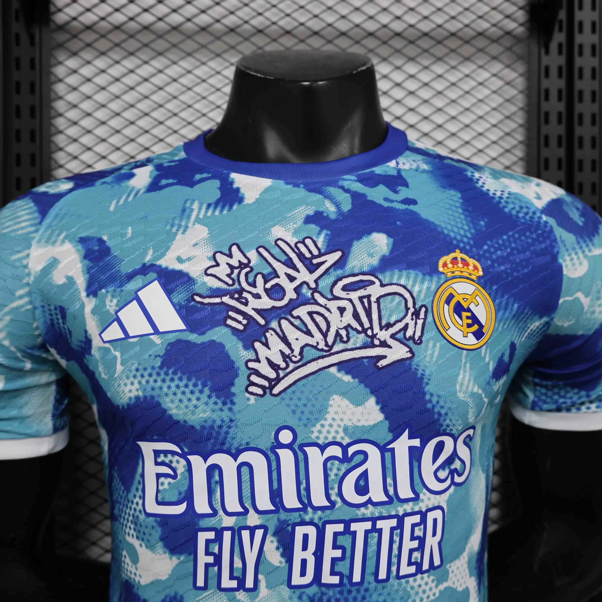 24-25 Real Madrid Blue Special Edition Player Version Shirt Soccer AAAAJersey Yupoo 4