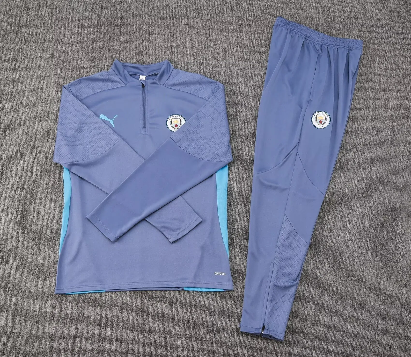 24-25 Manchester City Long Sleeve Training Suit Football Shirts 2