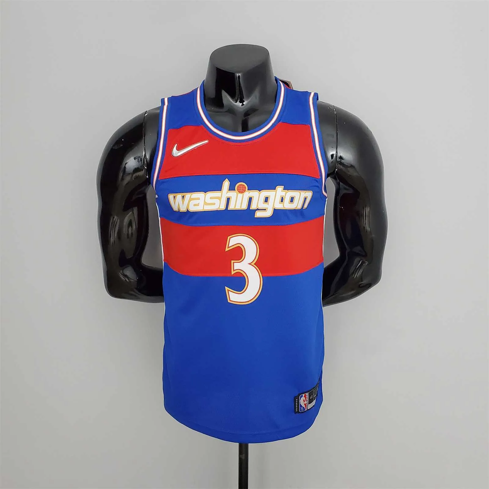 2022 Season BEAL#3 Talent City Edition Blue Red NBA Jersey 9
