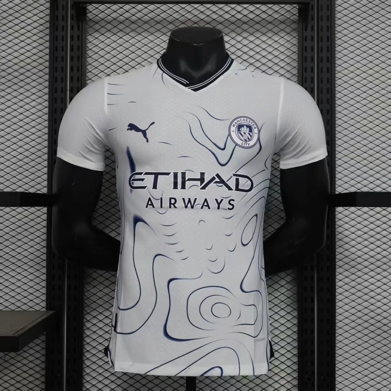 24-25 Manchester City Special Edition Kit White Player Version Shirt Soccer Jerseys For Sale 6