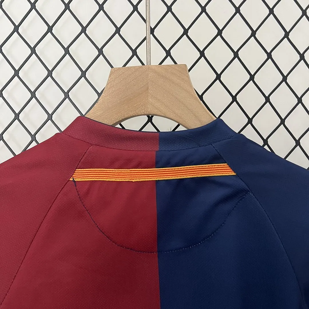 08-09 Barcelona Home Retro Kids Kits Football Jerseys Yupoo 4