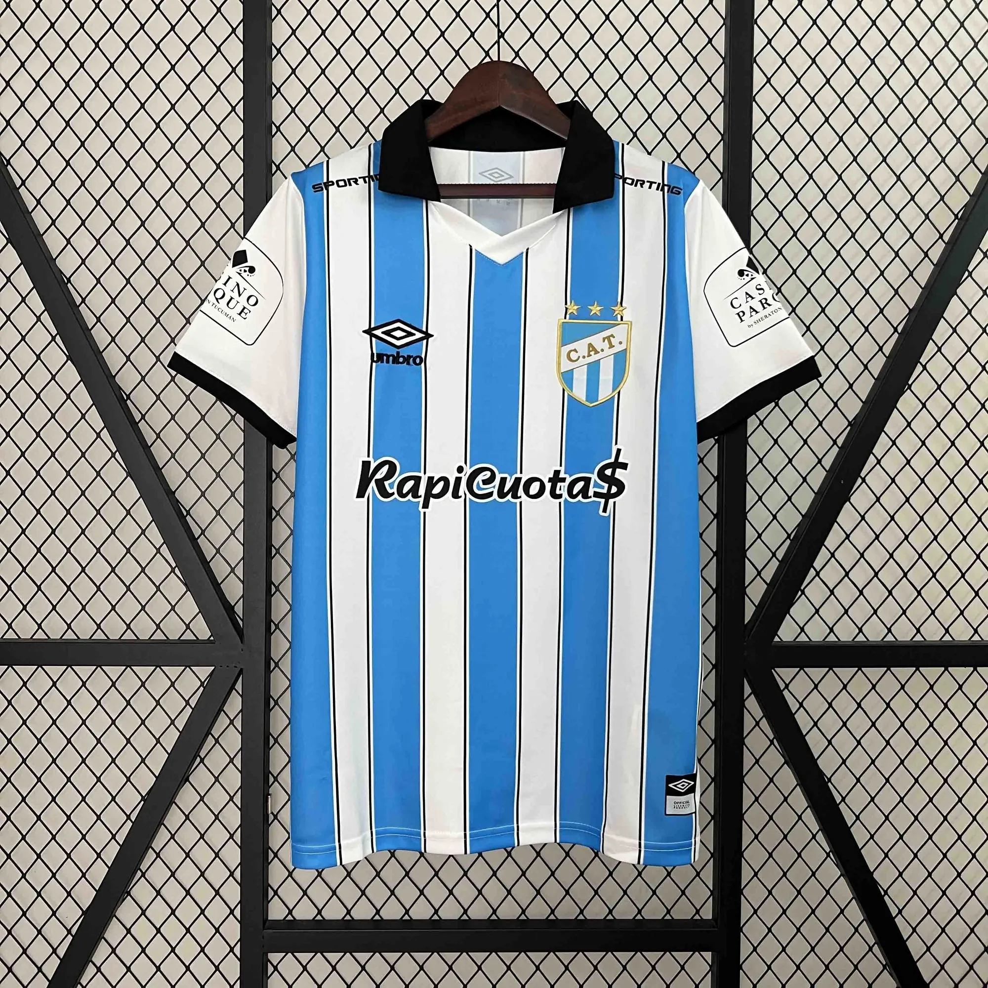 24-25 Atlético Tucumán Home Kit Football Uniform Sport AAAAJersey Yupoo 6