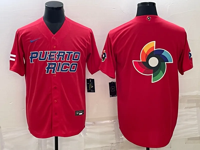 Puerto Rico 2023 World Cup Baseball Jerseys 24
