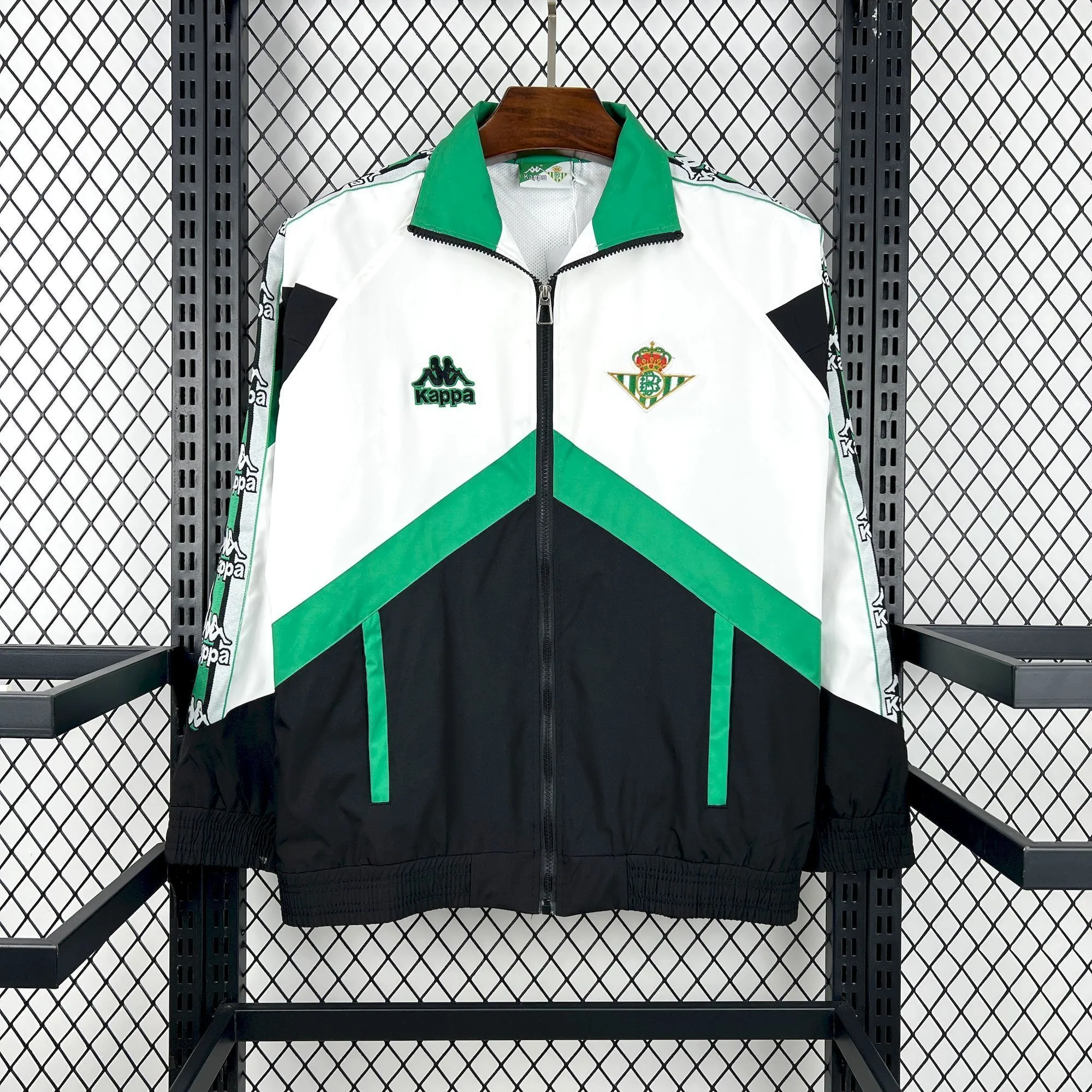 95-96 Real Betis Retro Windbreaker Jackets Yupoo 8