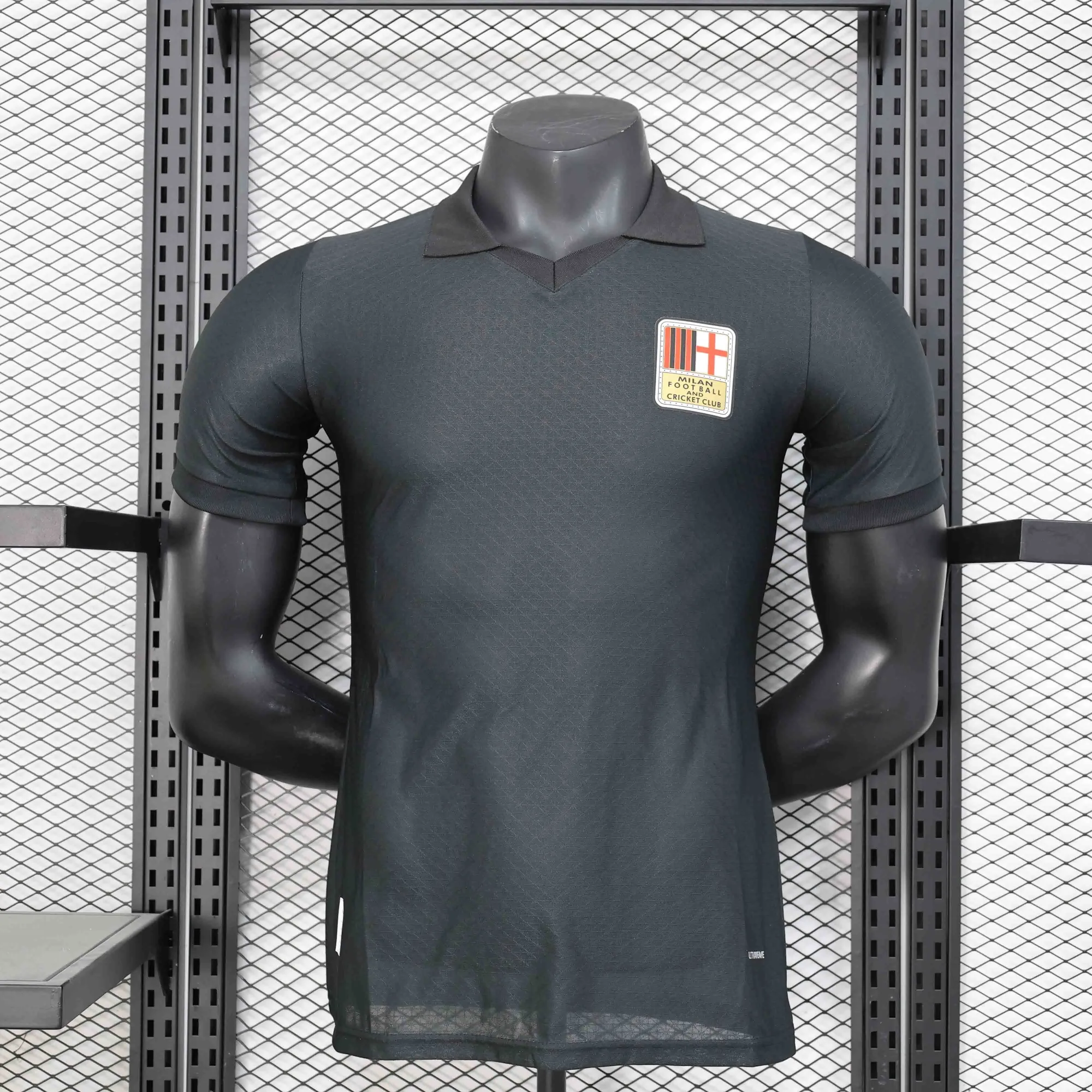 24-25 AC Milan 150th Anniversary Edition Black Player Version Shirt AAAAJersey Supplier Yupoo 4