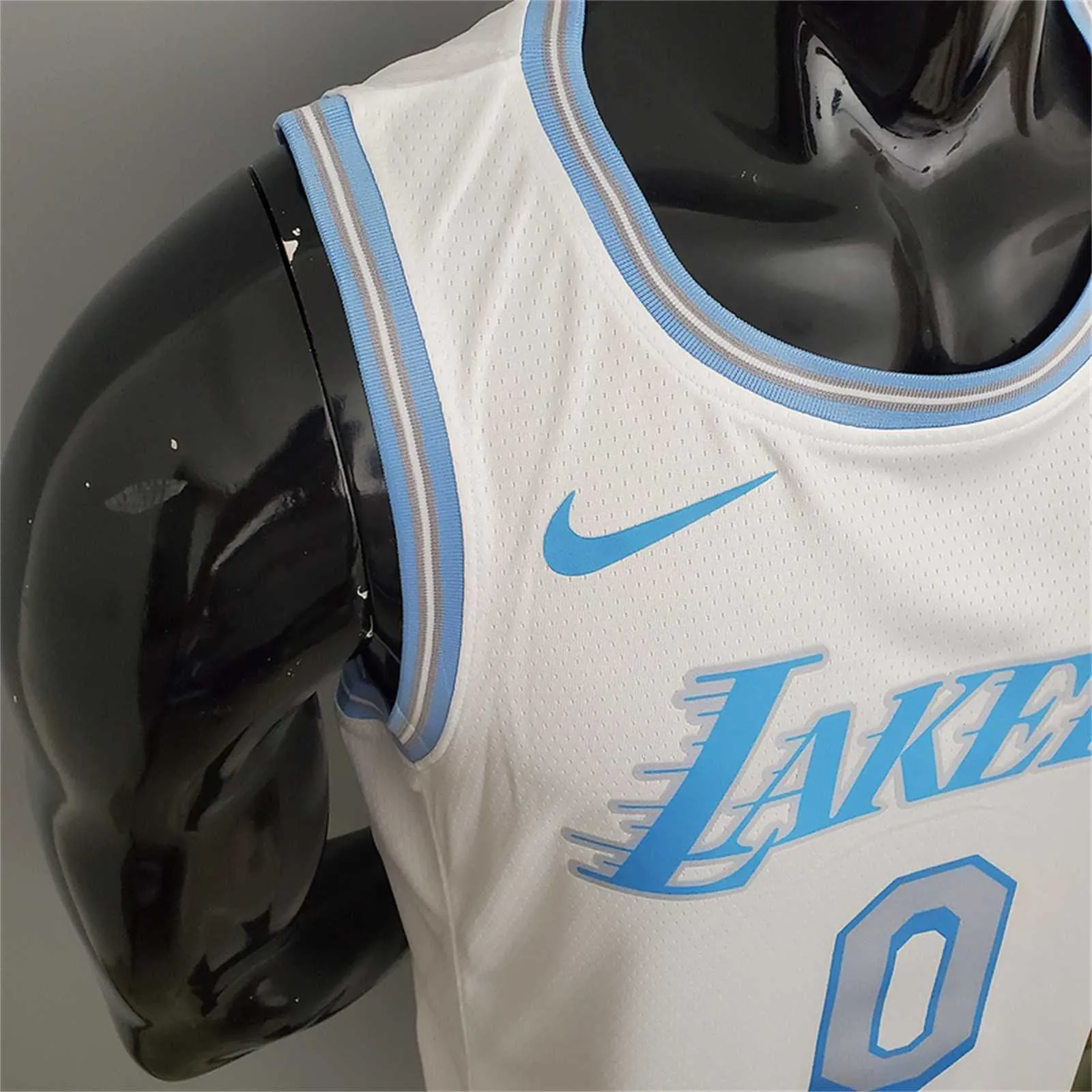 2021 Westbrook#0 Lakers Retro White 3