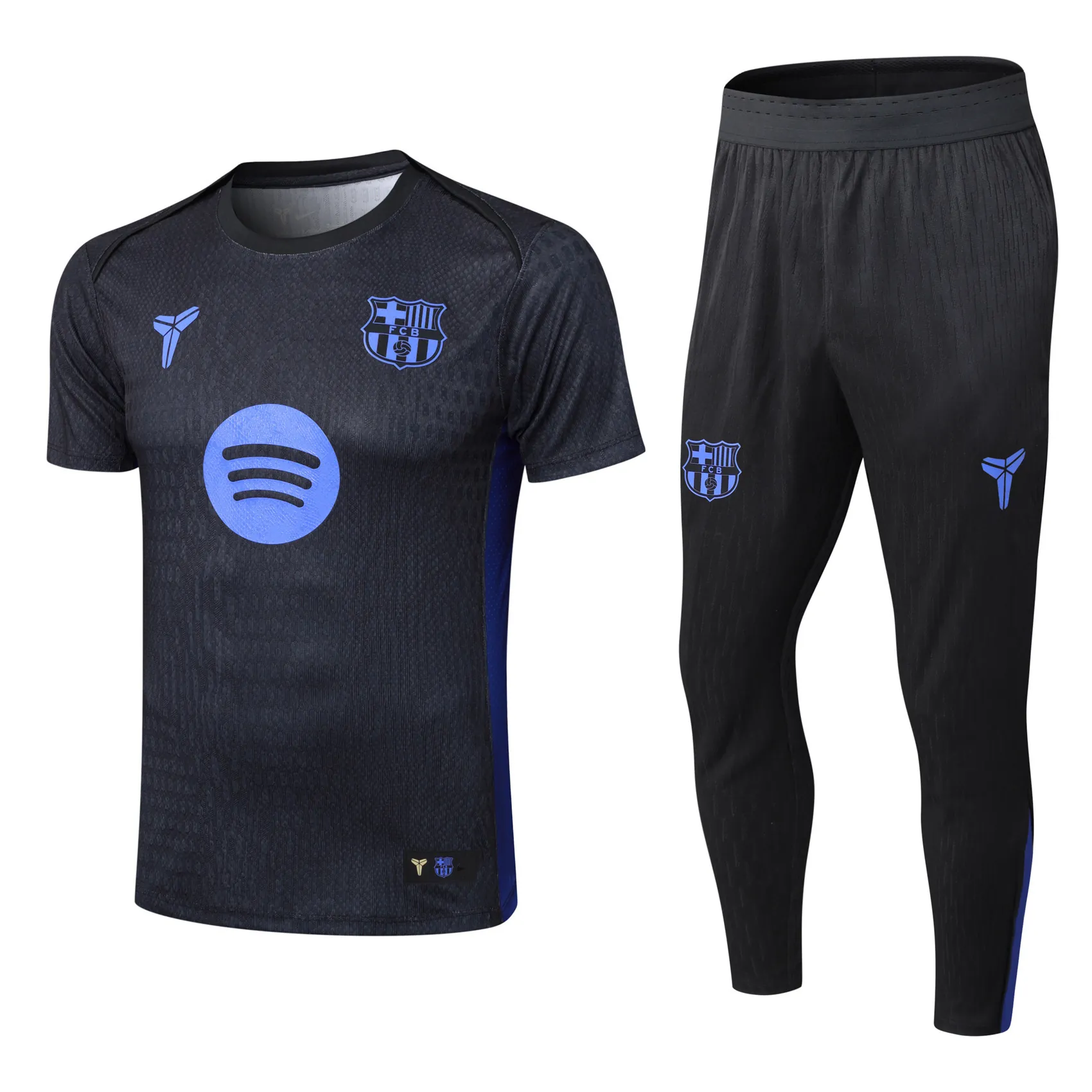 25-26 Barcelona X Kobe Player Version Training Kits Football Tracksuits 5