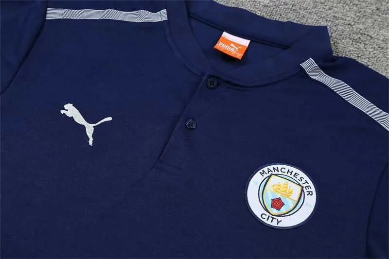 Manchester City Polo deep sapphire blue 4