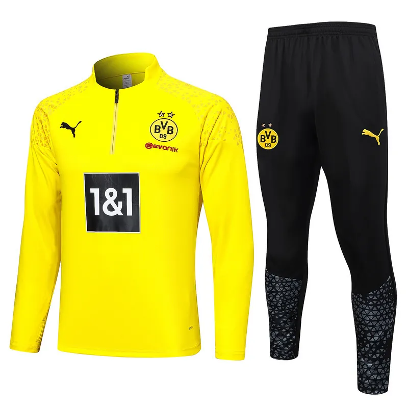 23-24 Dortmund Long Sleeve Training Suit Yupoo 3
