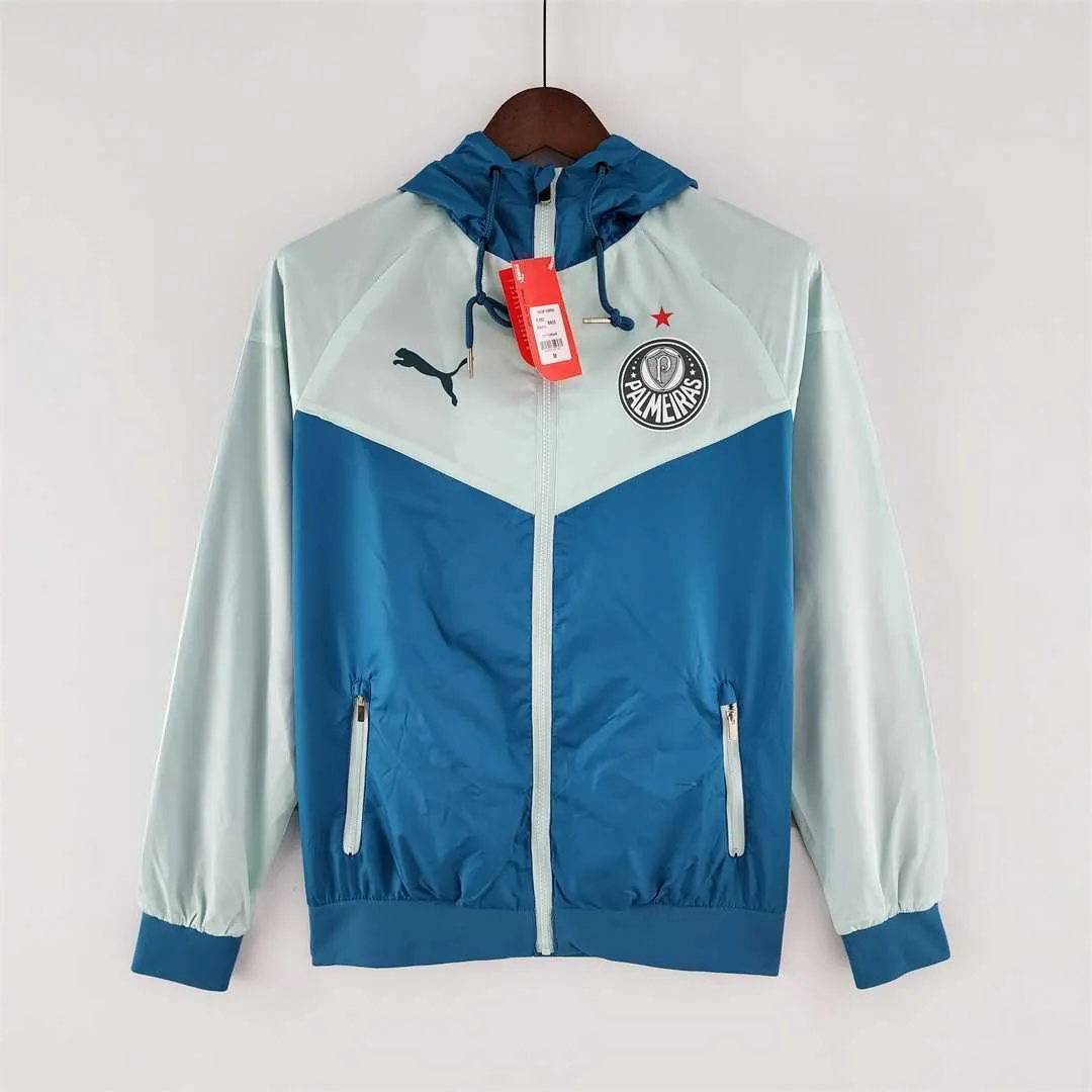 2022 Palmeiras blue Windbreaker 8