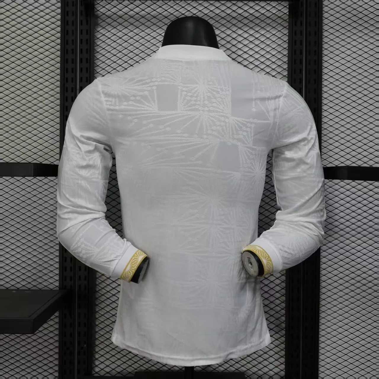 2025 Mexico Gold Cup White Long Sleeve Kit Player Version Shirt AAAAJersey Yupoo 1