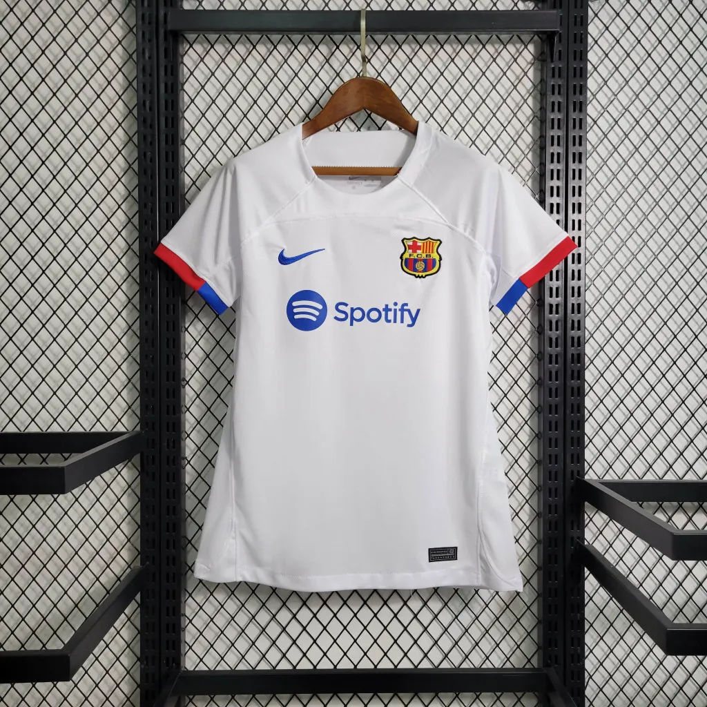 23-24 Woman Barcelona Away S-XXL Cheap Soccer Jerseys 5