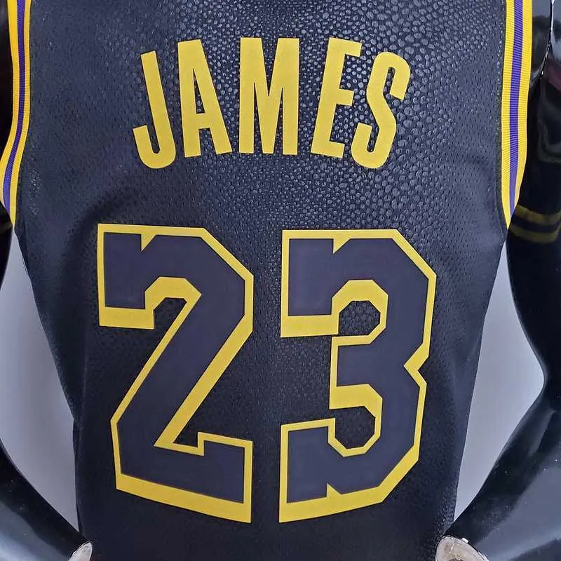 James #23 Lakers black 1