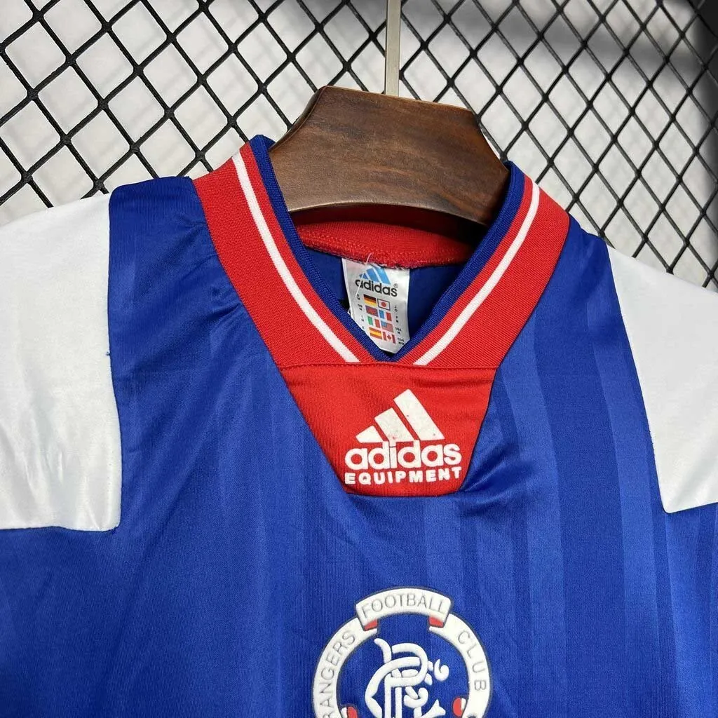 92-94 Rangers Home Retro Kit Vintage Shirt Sport AAAAJersey Yupoo 1