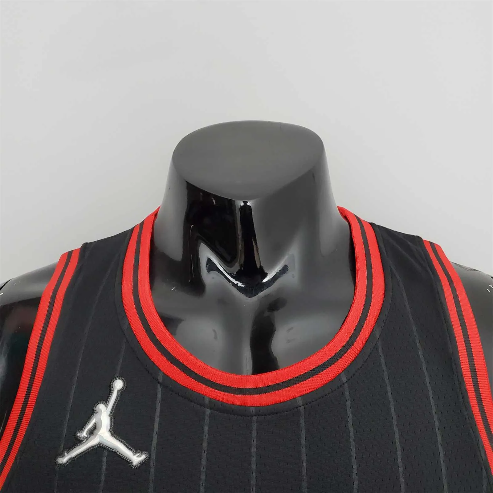 75th Anniversary Pippen#33 Bulls Flyers Black NBA Jersey 2
