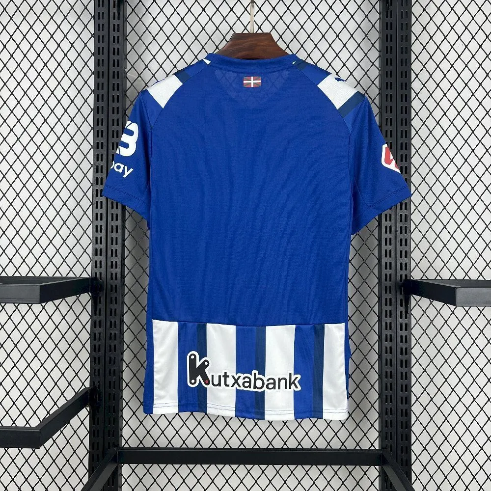 25-26 Alaves Home Shirt Football Apparels Sino AAAAJersey Supply Yupoo 6