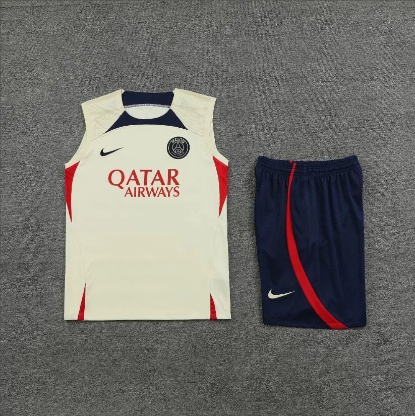 23-24 PSG Training Vest Kit S-XXL Soccer Jerseys 1