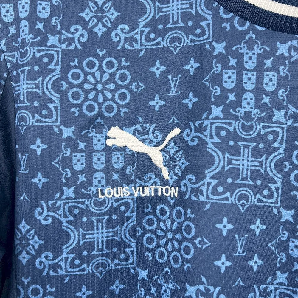 2025 Portugal LV Co-Branded Edition Football T-Shirt AAAAJersey Supplier Yupoo 2