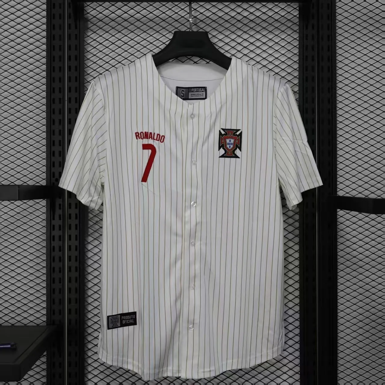 2025 Ronaldo #7 Portugal White Baseball Clothing Cheap Shirts AAAAJersey Dropshipping Yupoo 6