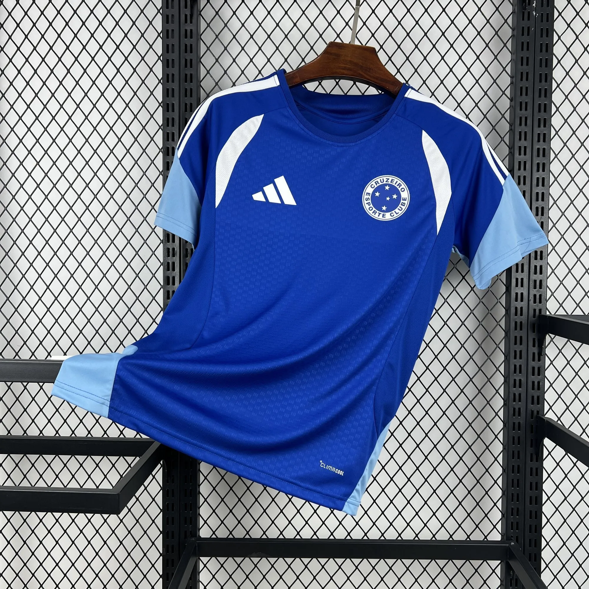 25-26 Cruzeiro Pre-Match Kit Soccer T-Shirt AAAAJersey Supply Yupoo 2
