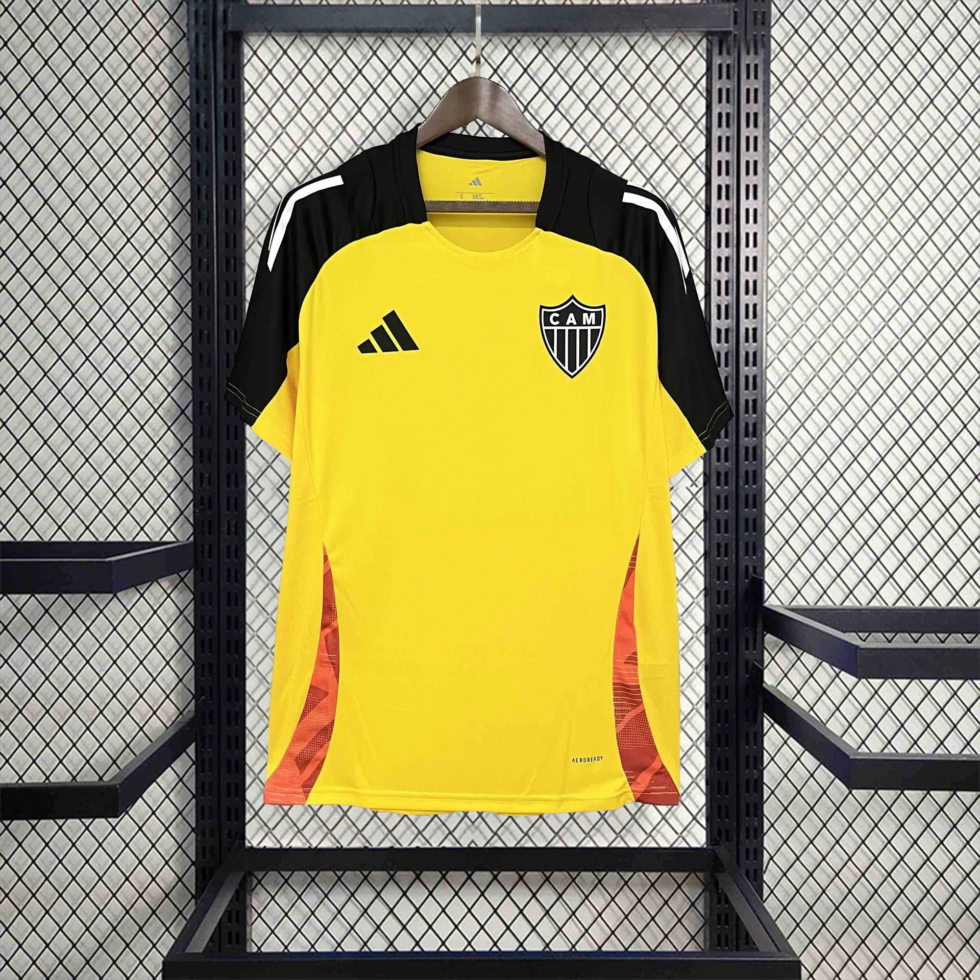 24-25 Atletico Mineiro Yellow Training Kit Soccer T-Shirts AAAAJersey Supplier Yupoo 6