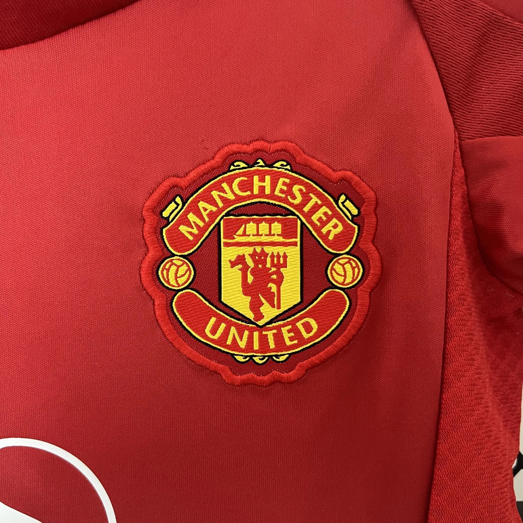 24-25 Manchester United Home Kid Kits Children Apparel AAAAJersey Wholesale Yupoo 5