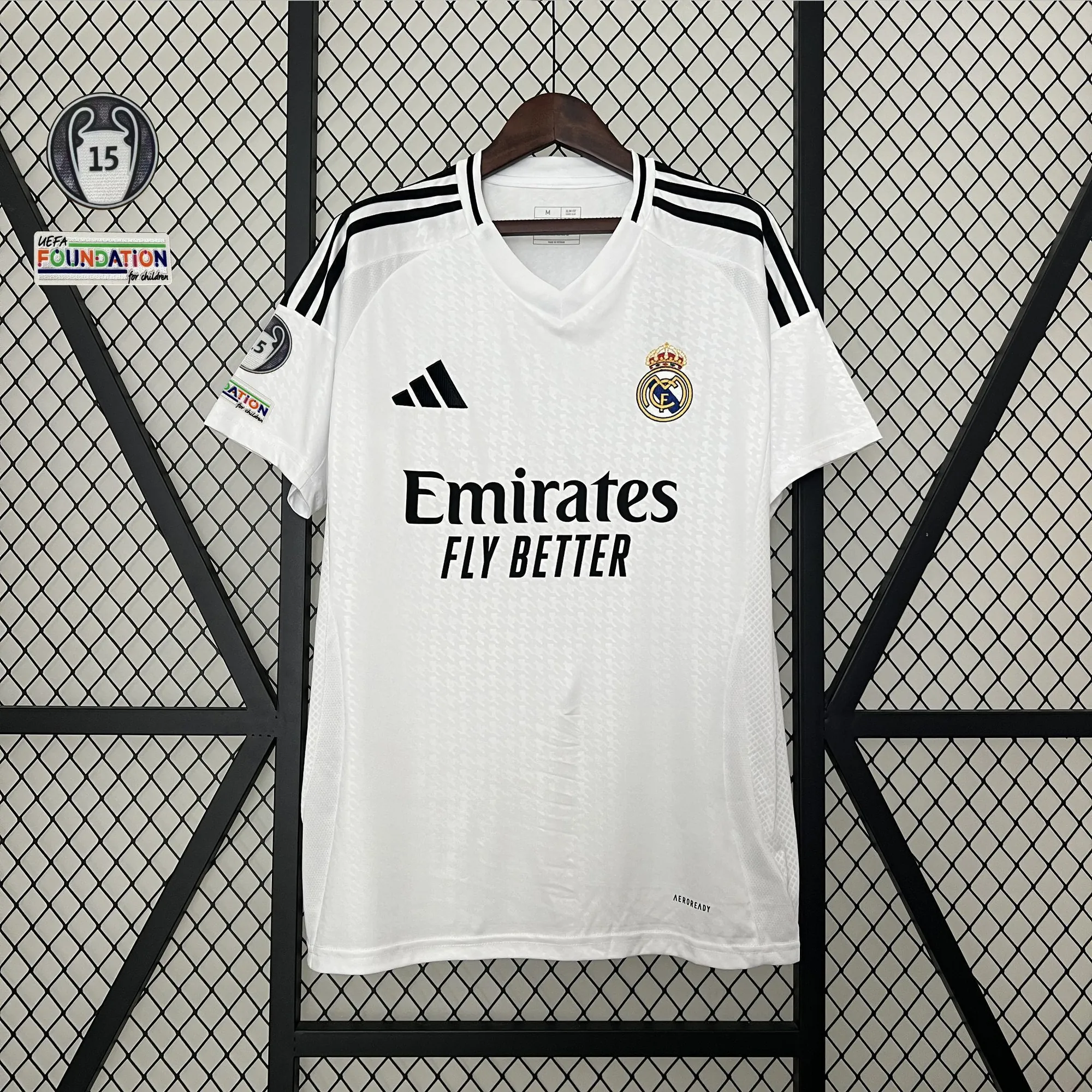 24-25 Real Madrid Home Kit With All Kind of Badges Soccer AAAAJerseys Yupoo 9