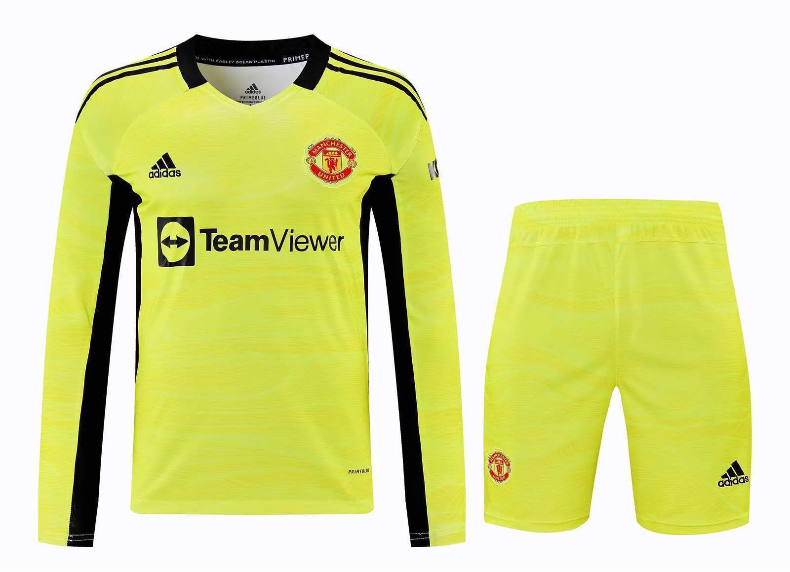 21-22 Manchester United green goalkeeper long sleeve 19
