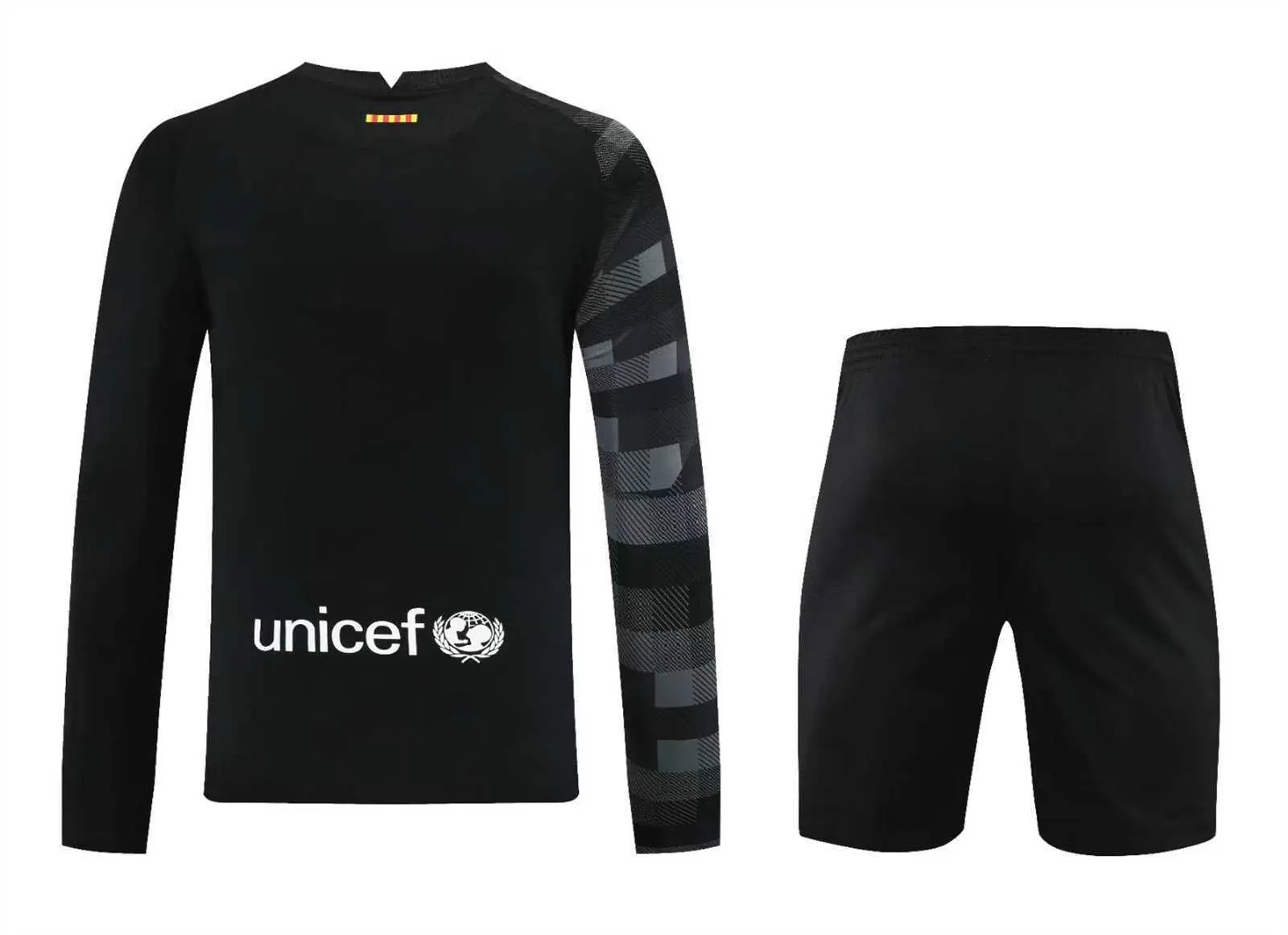 21-22 Barcelona black goalkeeper long sleeve 11