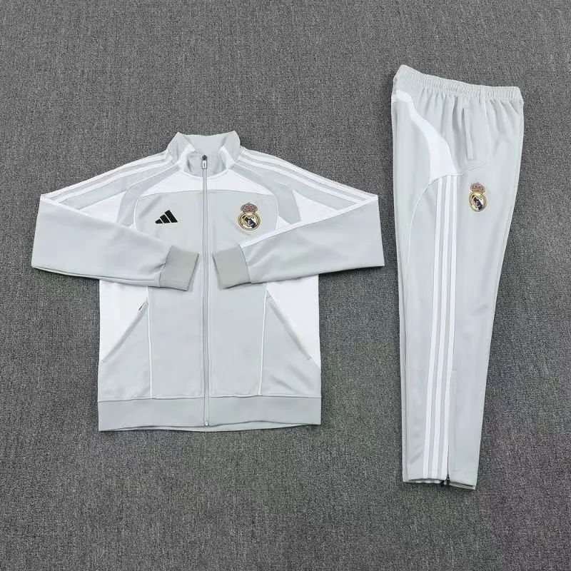 25-26 Real Madrid Home Soccer Training Kit Yupoo 1