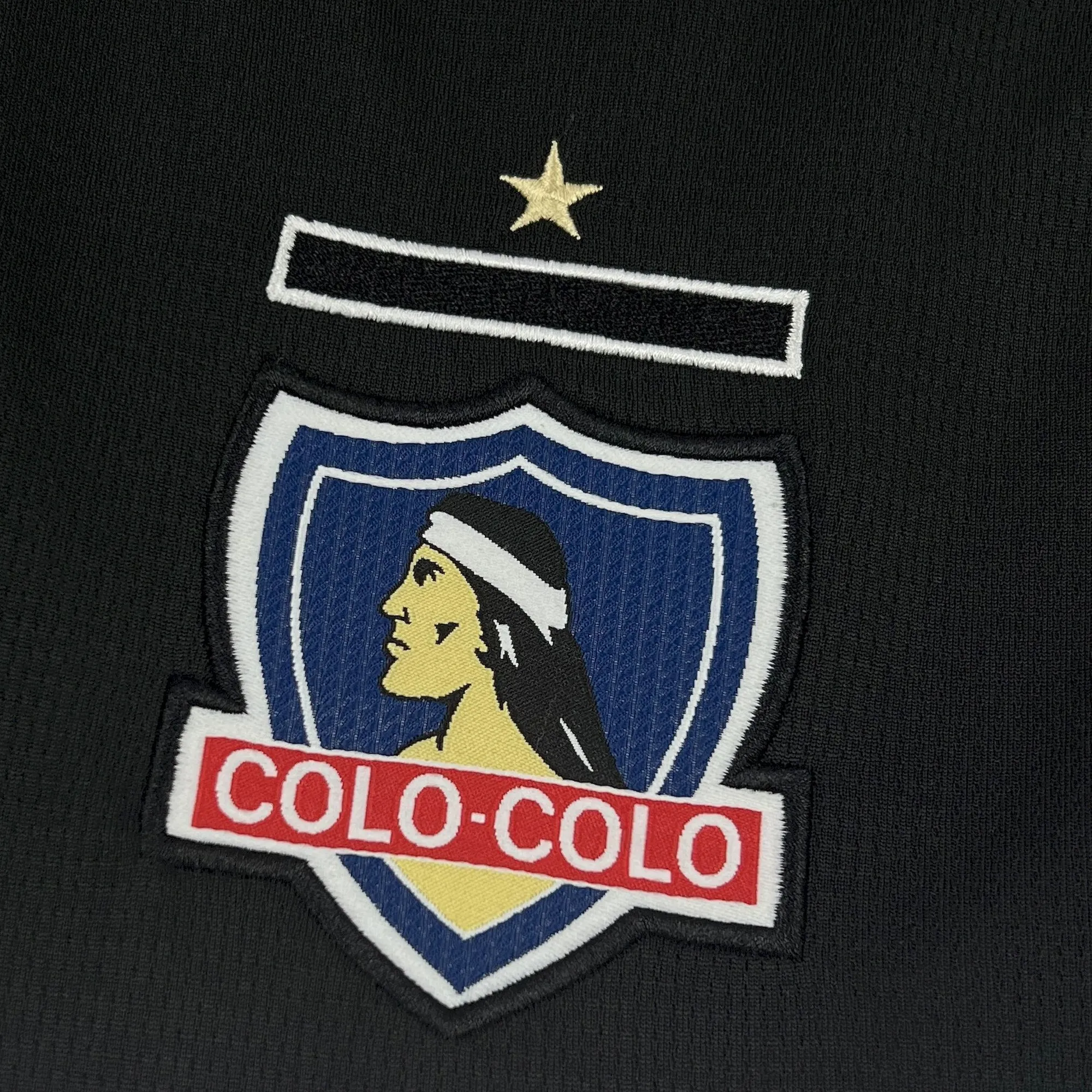 26-27 Colo Colo Mens Away Kit Soccer Black T-Shirt AAAAJersey Dropship Yupoo 3
