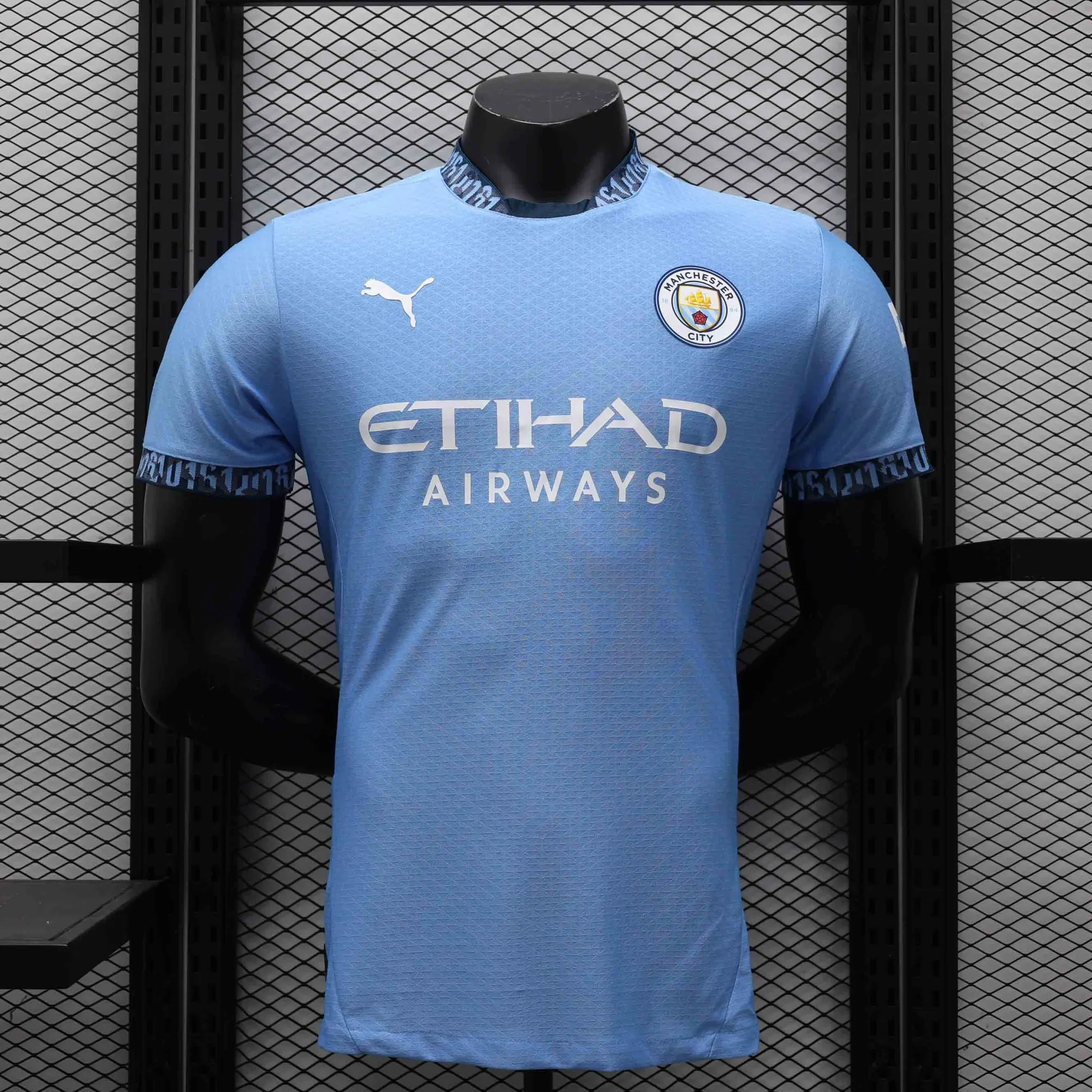 24-25 Manchester City Home Kit Player Version Shirt Football AAAAJersey Supplier 6