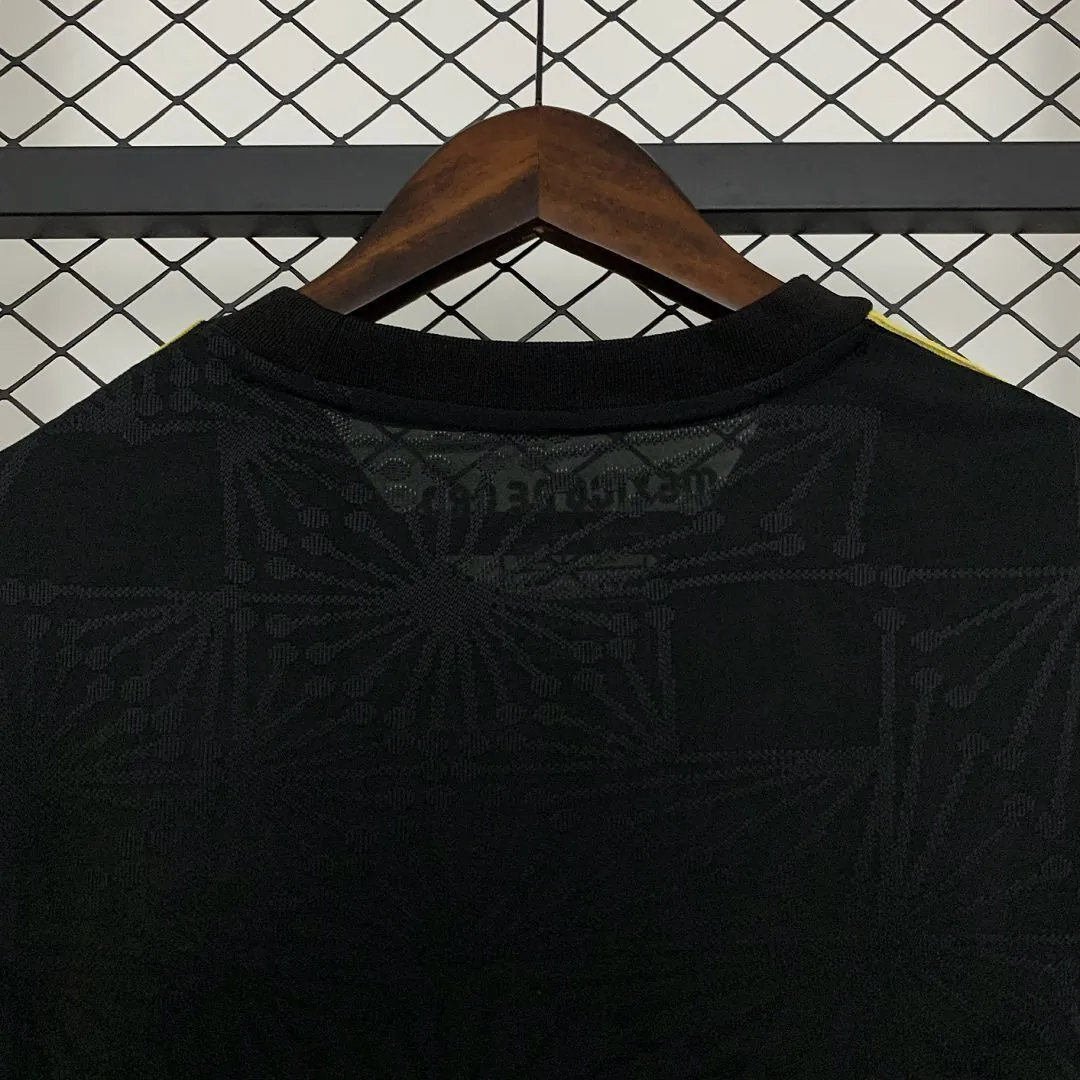 2025 Mexico Gold Cup Black Long Sleeve Kit Soccer T-Shirt AAAAJersey Supply Yupoo 5