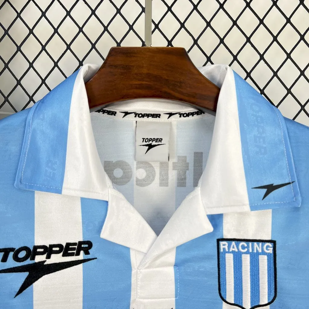 97-98 Racing Club de Avellaneda Home Retro Kit Vintage Shirt AAAAJersey Yupoo 4