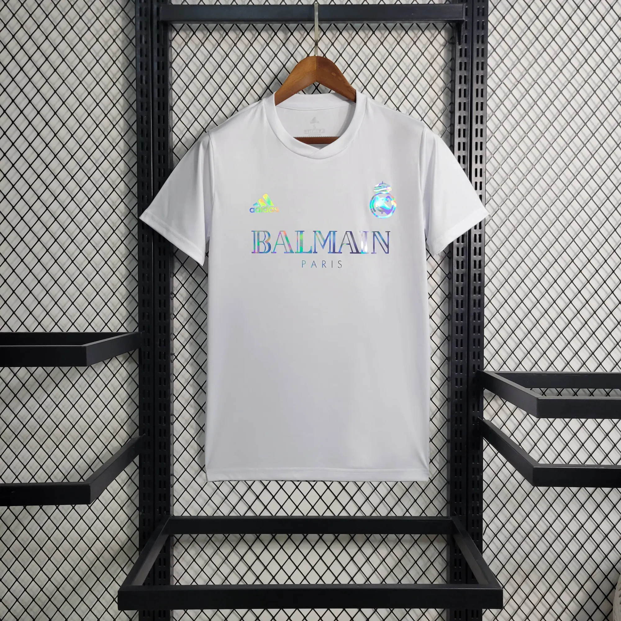 23-24 Real Madrid Special Editon Kit White Bling Shirt Cheap Soccer Jerseys 5