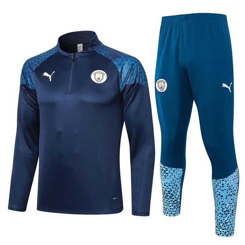 23-24 Manchester City Long Sleeve Training Suit Yupoo 3