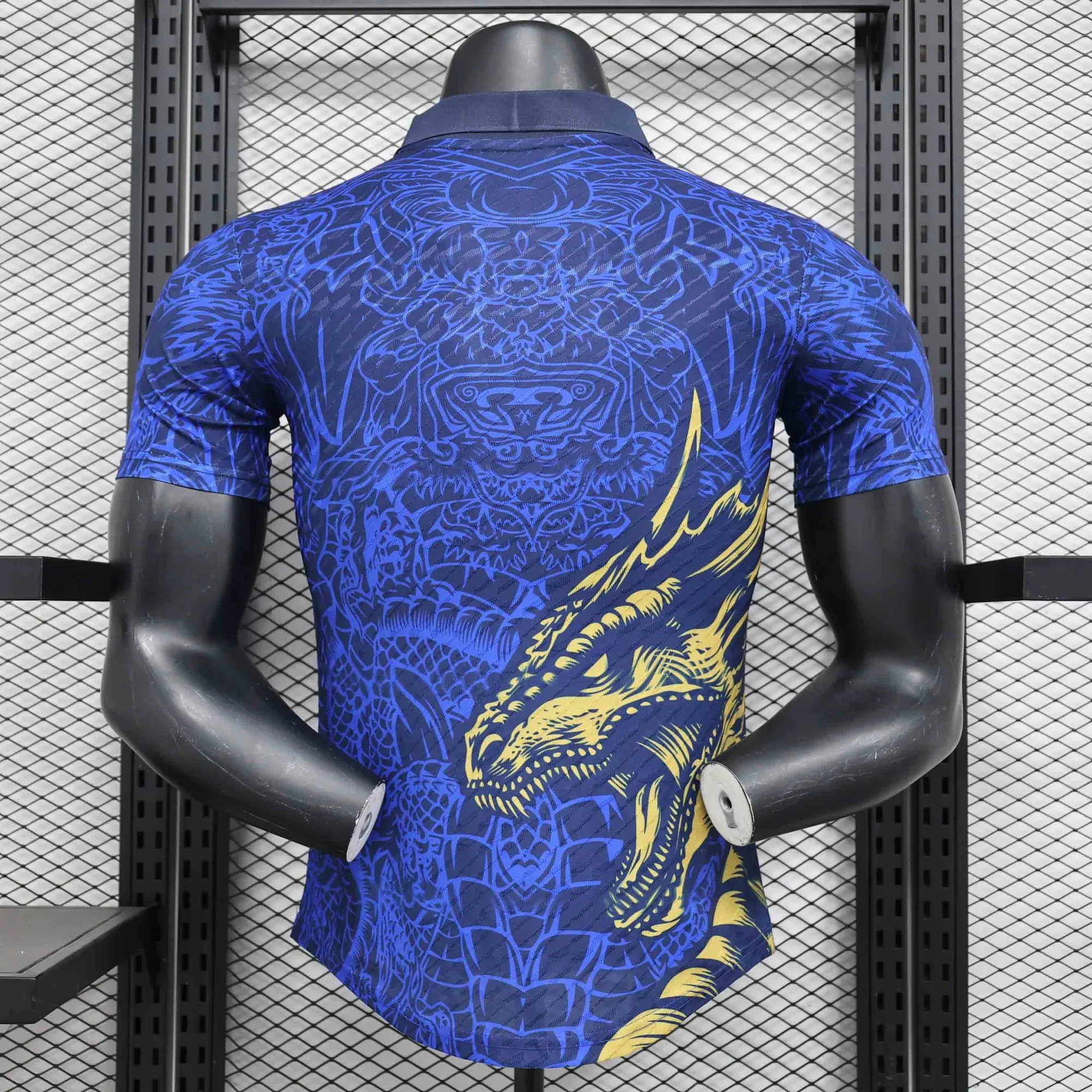 24-25 Real Madrid Dragon Special Edition Kit Blue Player Version Shirt Football AAAAJersey Supp 3