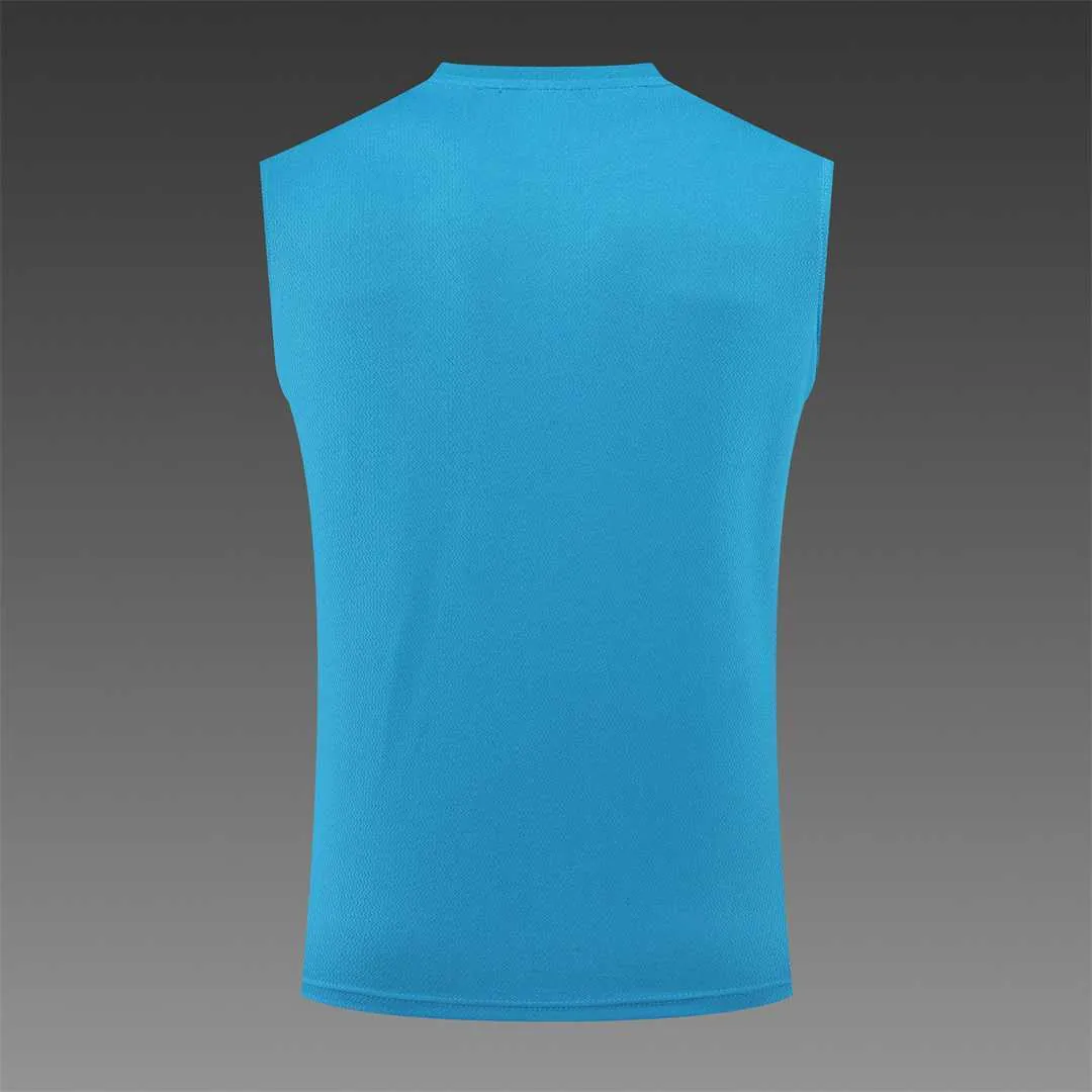 22-23 Manchester United vest training suit kit Blue 20