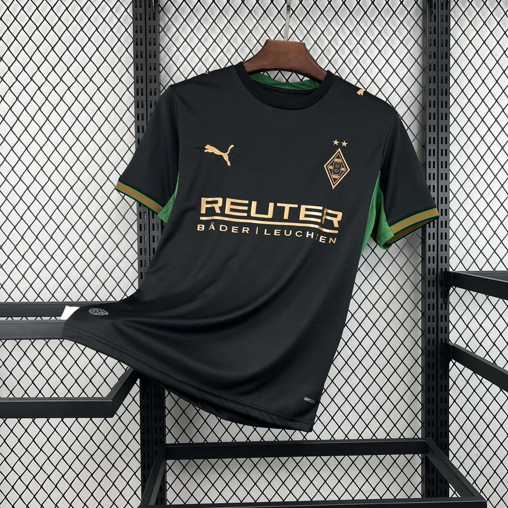 26-27 Borussia Mönchengladbach Mens Away Kit Football T-Shirt AAAAJersey Supply Yupoo 8 3