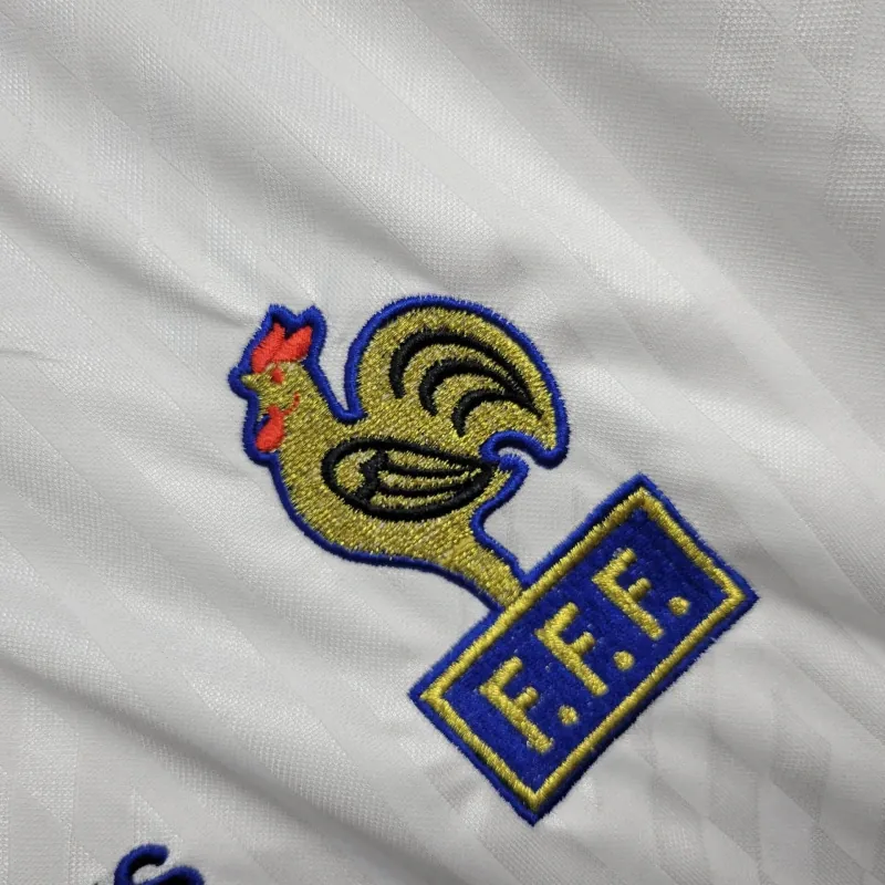 1994 France Away Retro Kit Vintage Shirt Soccer AAAAJersey Yupoo 3