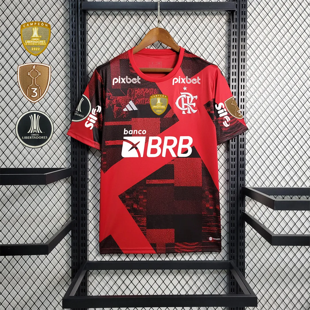 23-24 Flamengo before the game red 14