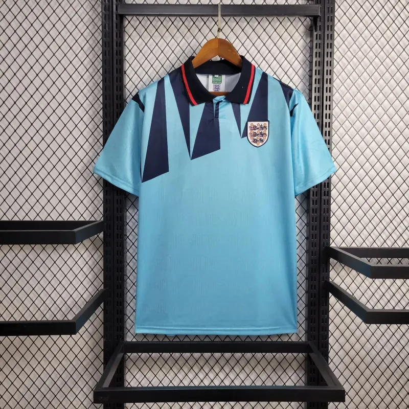 1992 England Third Retro Kit Vintage Shirt Football AAAAJersey Supplier 6