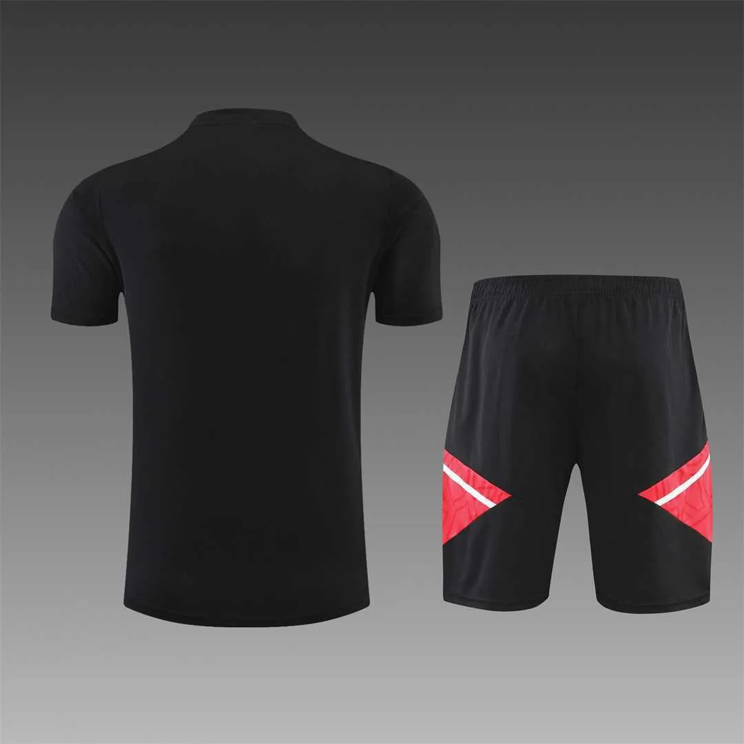 22-23 Bayern Munich Training Short Sleeve Kit Black 18