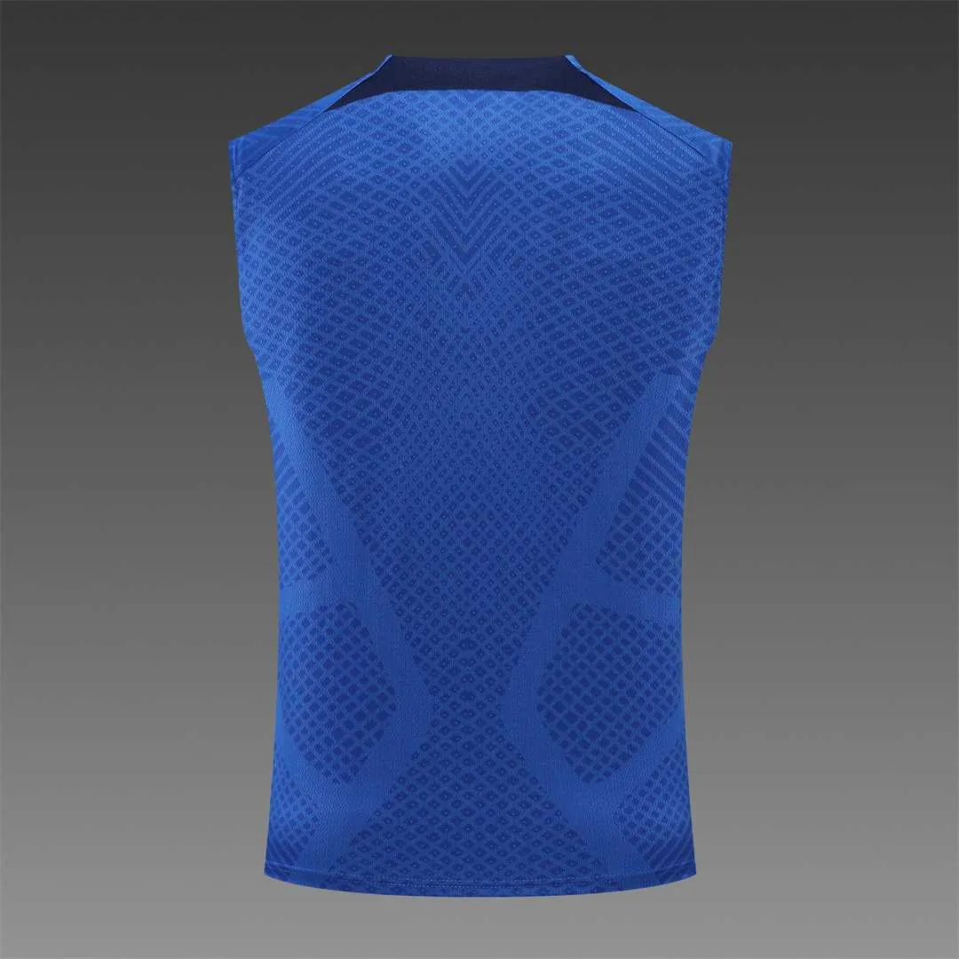22-23 Chelsea vest training suit kit Diamond Blue 19