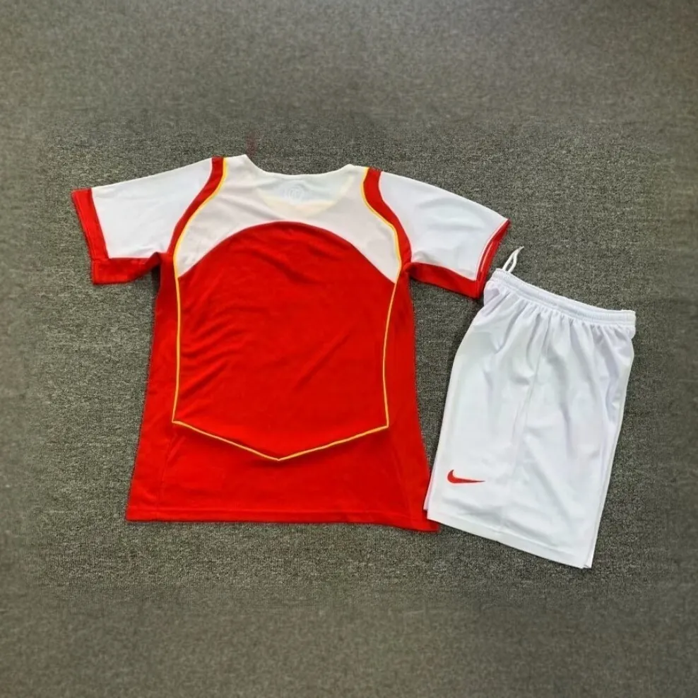 04-05 Arsenal Home Kids Retro Kits Children Shirt Football Jerseys Yupoo 1