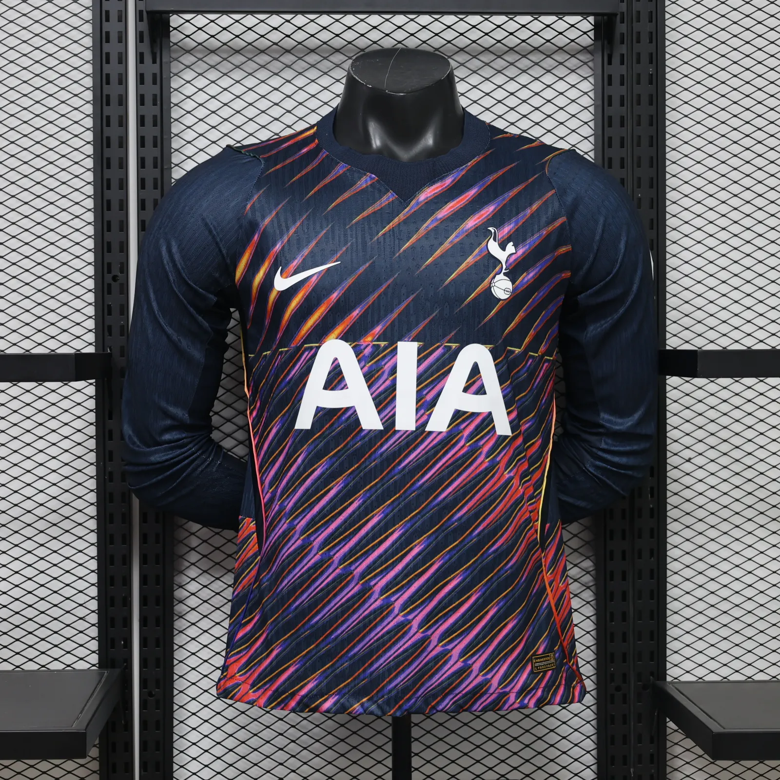 26-27 Tottenham HotSpur Away Kit Player Version Football Long Sleeve Shirt AAAAJersey Dropship Yupoo 6