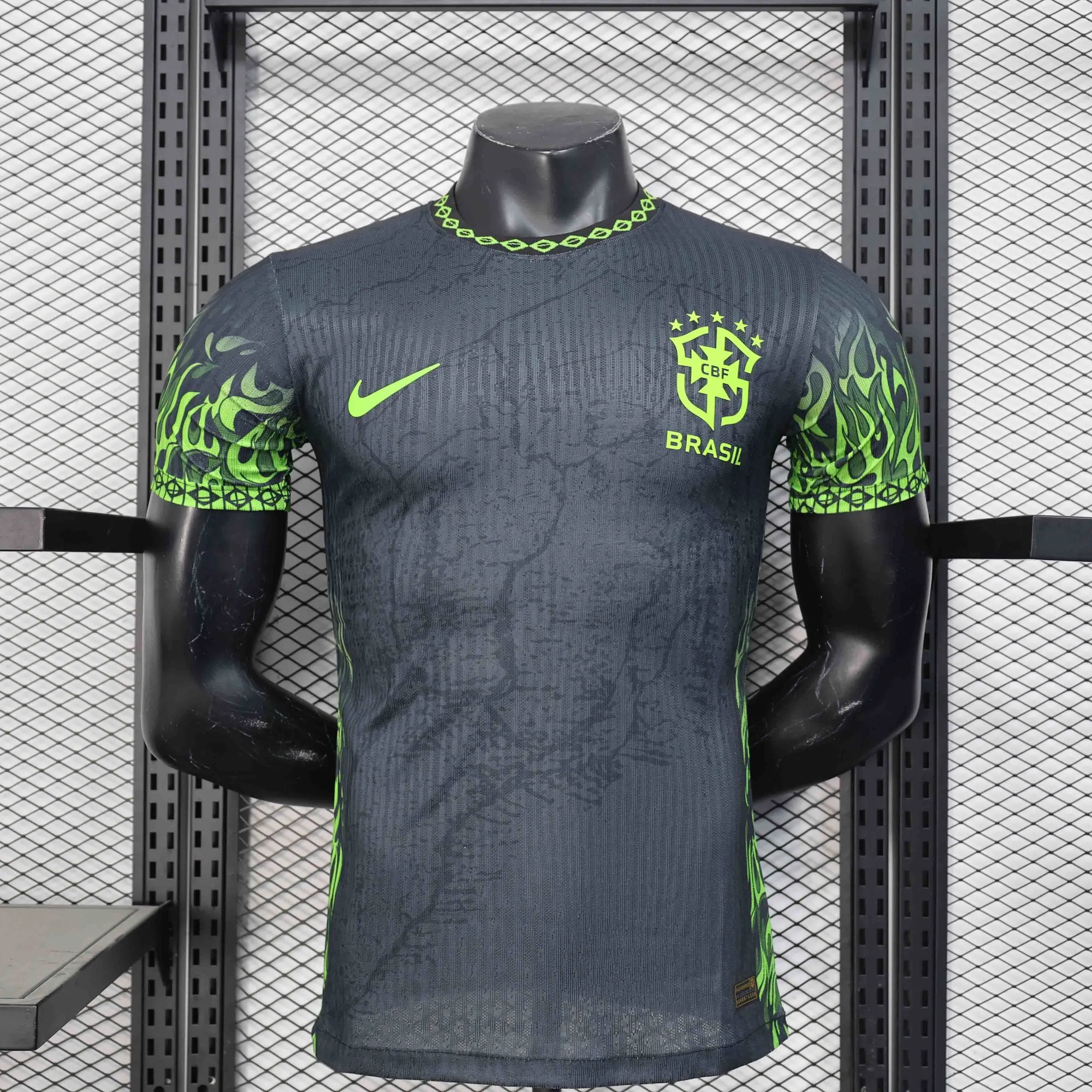 2025 Brazil Black Kit Special Edition Player Version Soccer AAAAJersey Yupoo 6